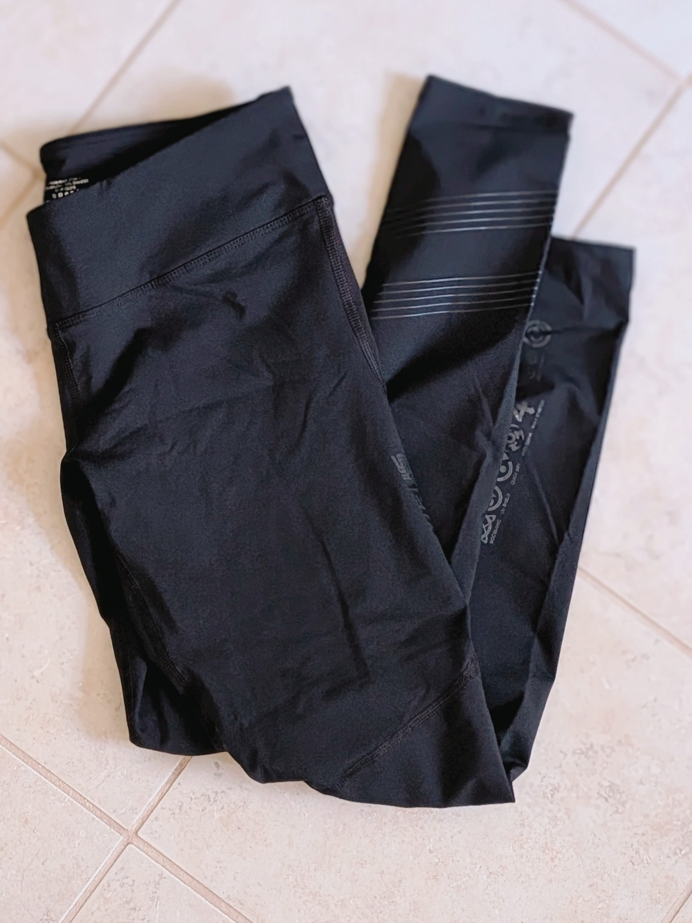 Virus Intl. Women's Black High-Rise Performance Compression Leggings
